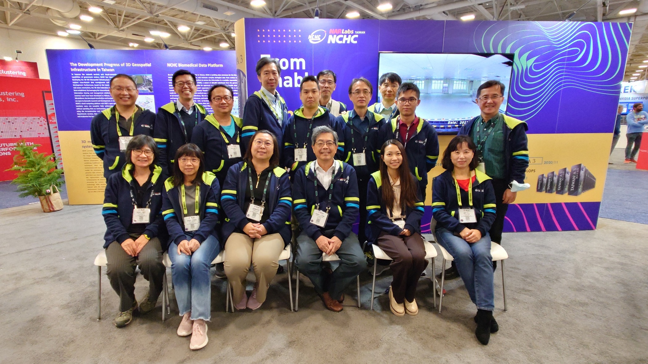 SC22參展團隊合影 SC22參展團隊合影