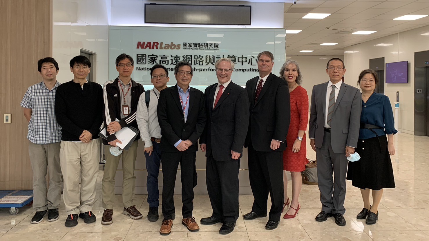 NRC代表及國網同仁進行合影