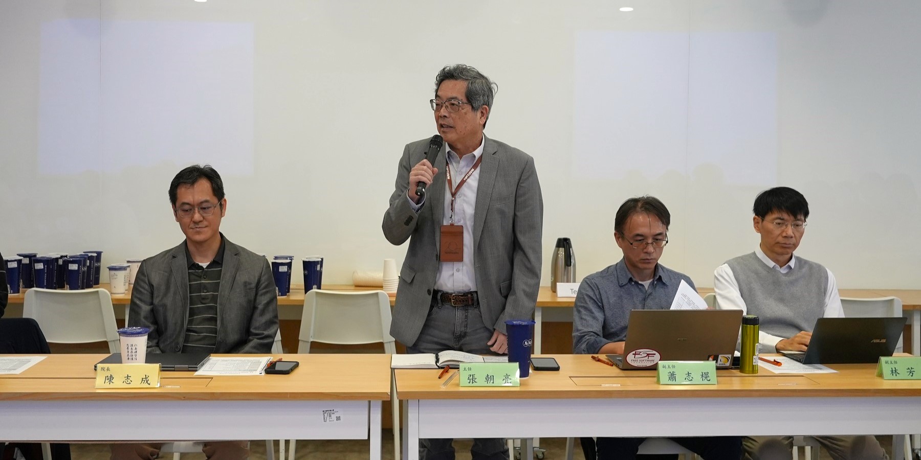 國研院國網中心張朝亮主任表達對這次合作的期許