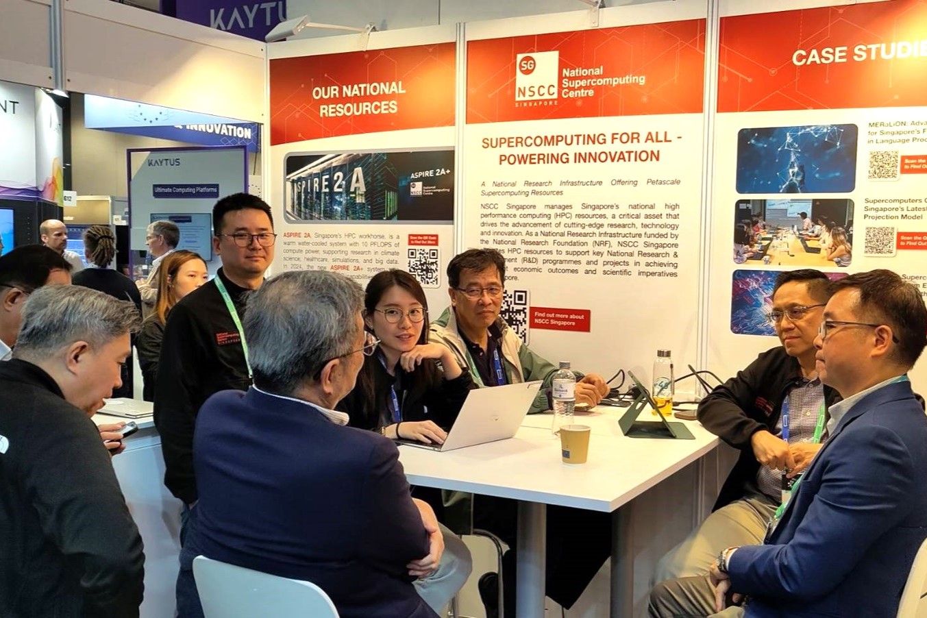 本中心與NSCC交流未來可能的合作方向