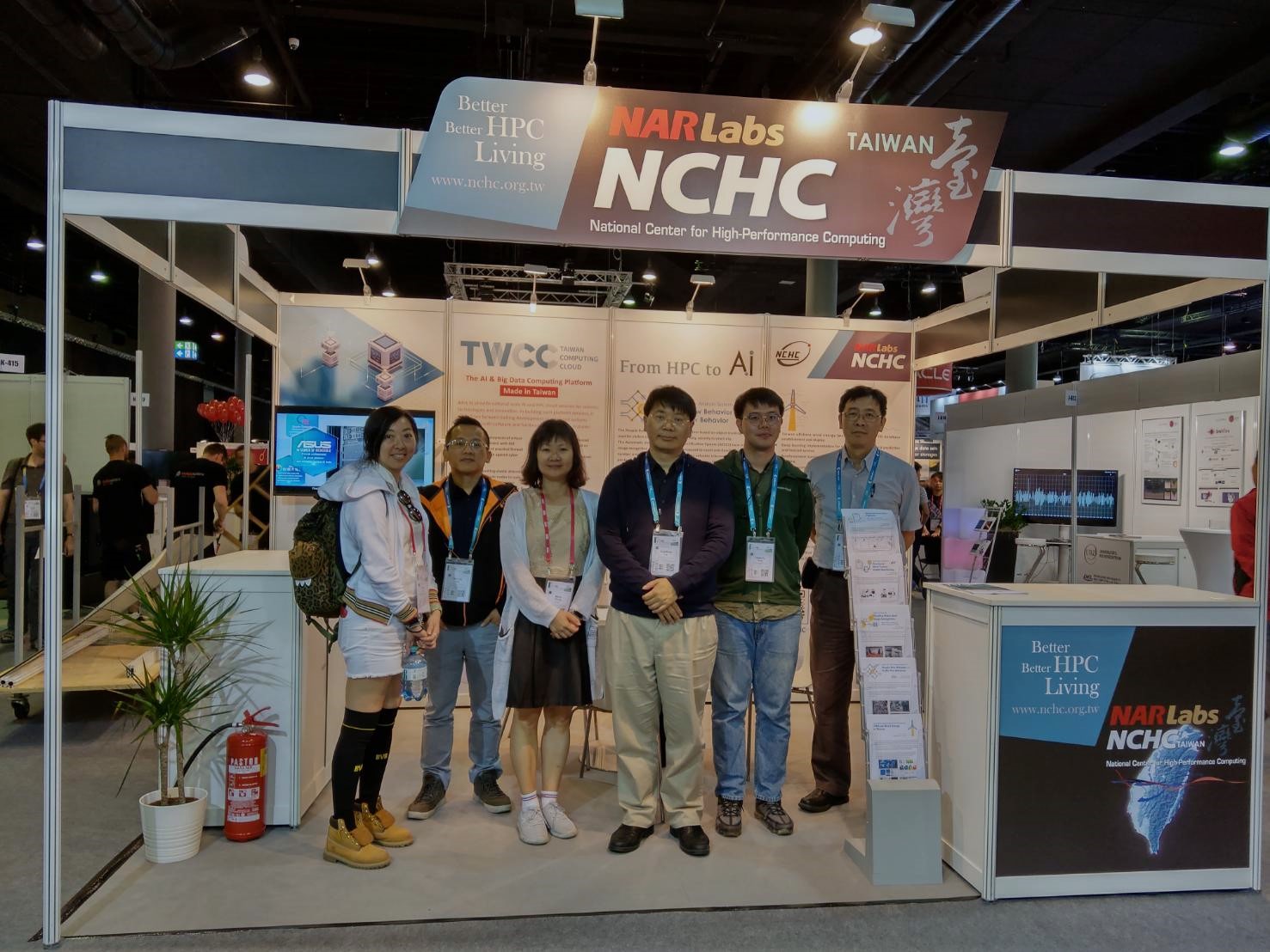國網中心團隊參加在德國舉辦ISC19研討會與展覽活動