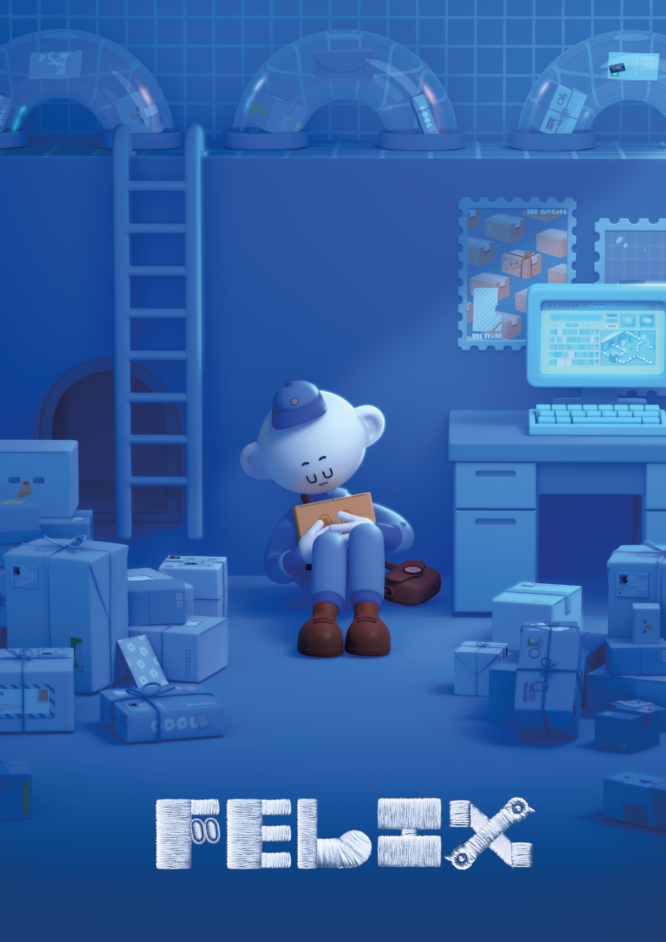 「3D動畫組」冠軍由臺灣藝術大學《FELIX》奪得。 「3D動畫組」冠軍由臺灣藝術大學《FELIX》奪得。