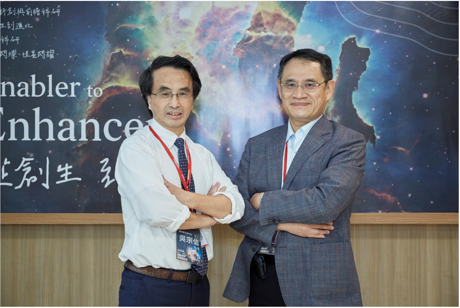 Jong-Shinn Wu, Director General of National Space Organization, and Faa-Jeng Lin, Chairperson of National Applied Research Laboratories warmly expected that National Center for High-performance Computing would have more technical close cooperation with academic circles and industries through its pioneering NCHC Nebula Faculty in the future. 