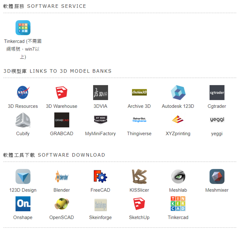 3D列印軟體工具資訊網